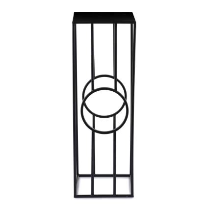 Подставка для цветов LOFT 70x24 см черная