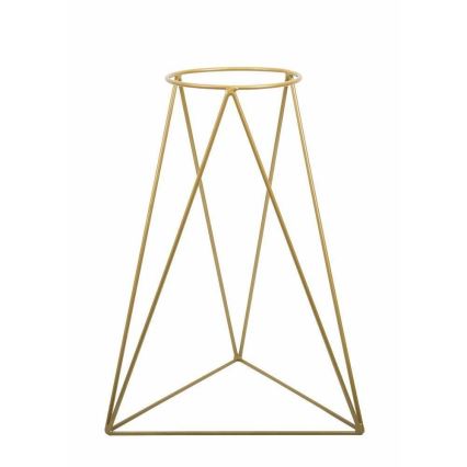 Подставка для цветов с горшком TRIANGL 90x50 см золотая