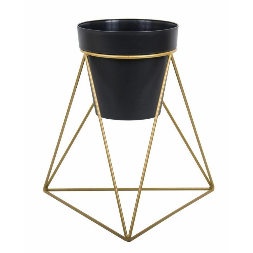 Подставка для цветов TRIANGL 40x45 см золотистый