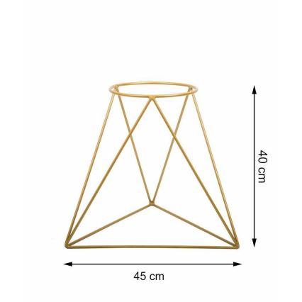Подставка для цветов TRIANGL 40x45 см золотистый