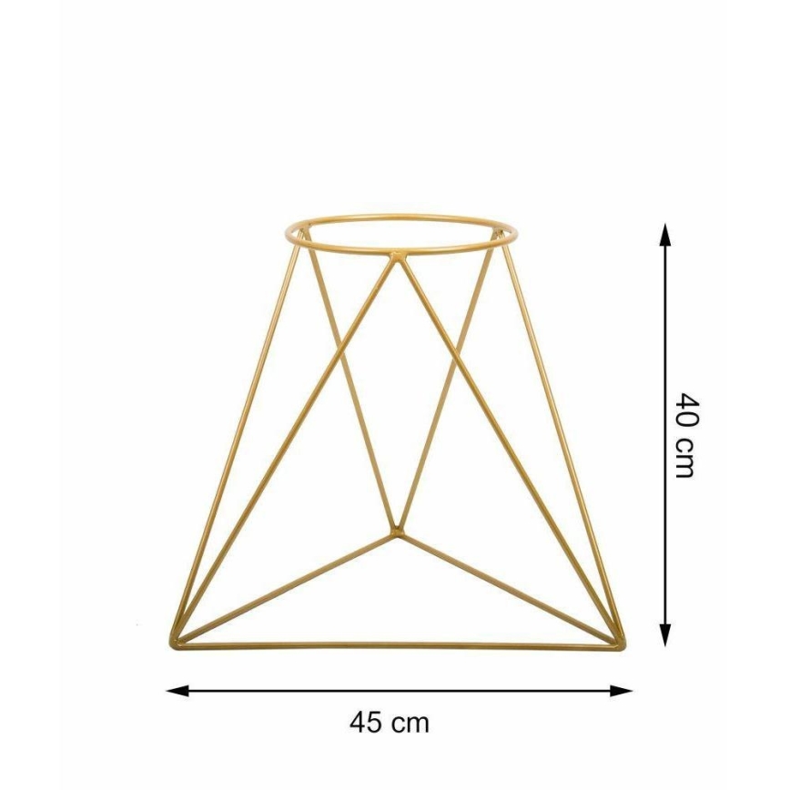 Подставка для цветов TRIANGL 40x45 см золотистый