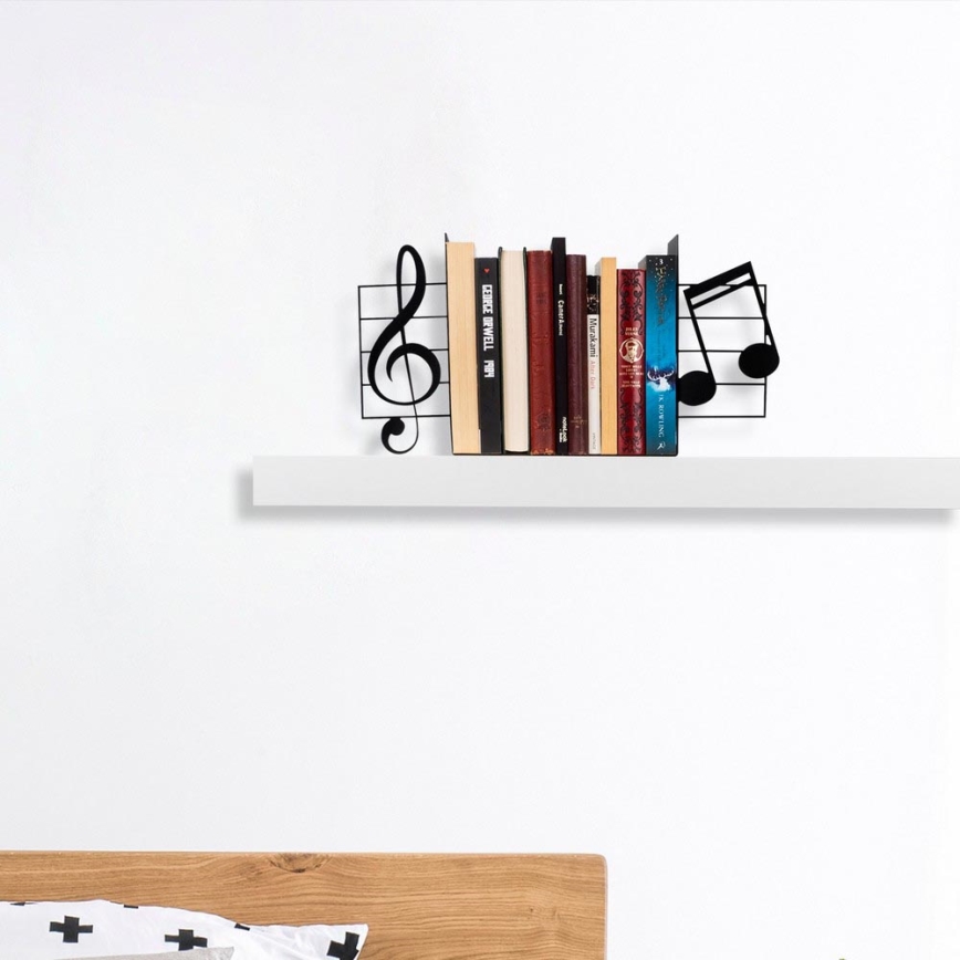 Подставка для книг 22x35,5 см черный