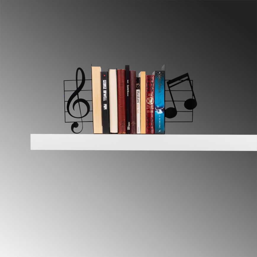 Подставка для книг 22x35,5 см черный