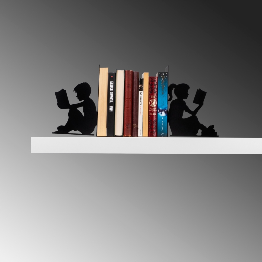Подставка для книг 22x40,5 см черный