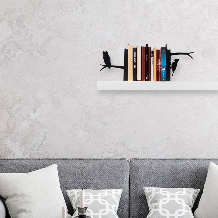 Подставка для книг 22x44 см черный