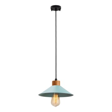 Подвесная лампа MANAVGAT 1xE27/40W/230V синяя/коричневая