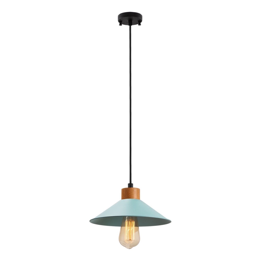 Подвесная лампа MANAVGAT 1xE27/40W/230V синяя/коричневая