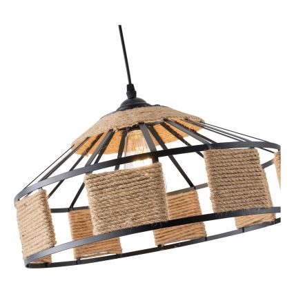 Подвесная люстра 1xE27/15W/230V бежевый