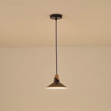 Подвесная люстра 1xE27/15W/230V черный