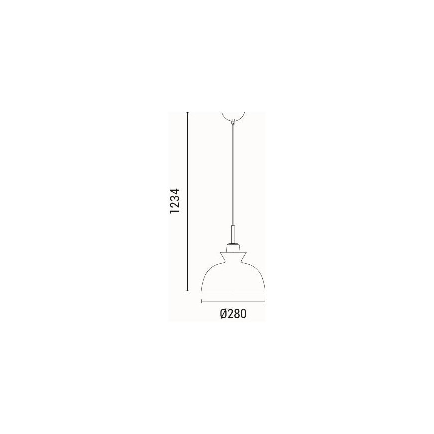 Подвесная люстра 1xE27/15W/230V зеленый