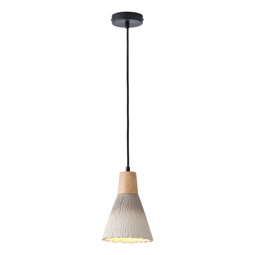 Подвесная люстра 1xE27/15W/230V кремовый