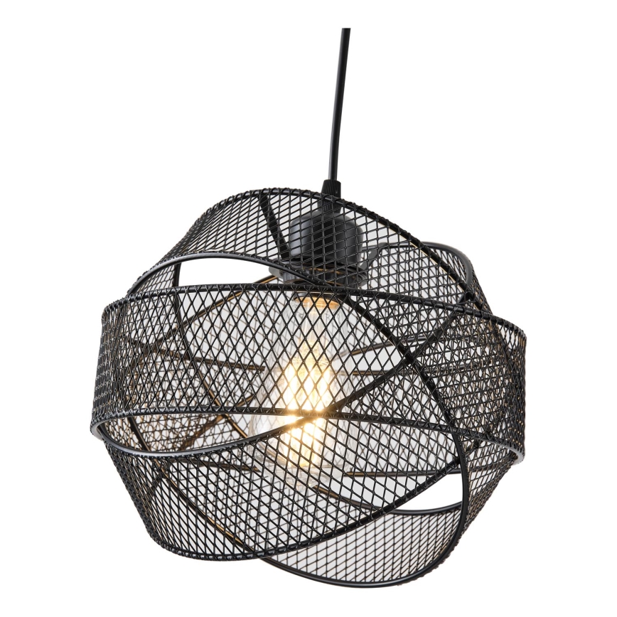 Подвесная люстра 1xE27/40W/230V черная