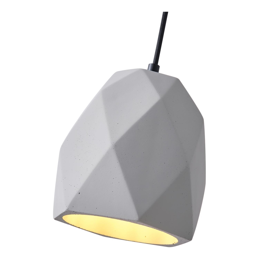 Подвесная люстра 1xE27/40W/230V серая