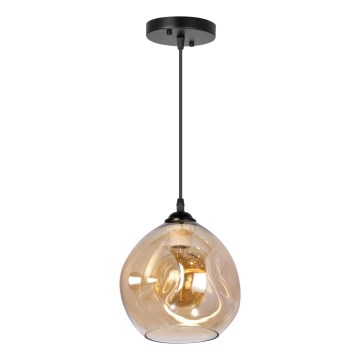 Подвесная люстра 1xE27/60W/230V черный/дымчатый