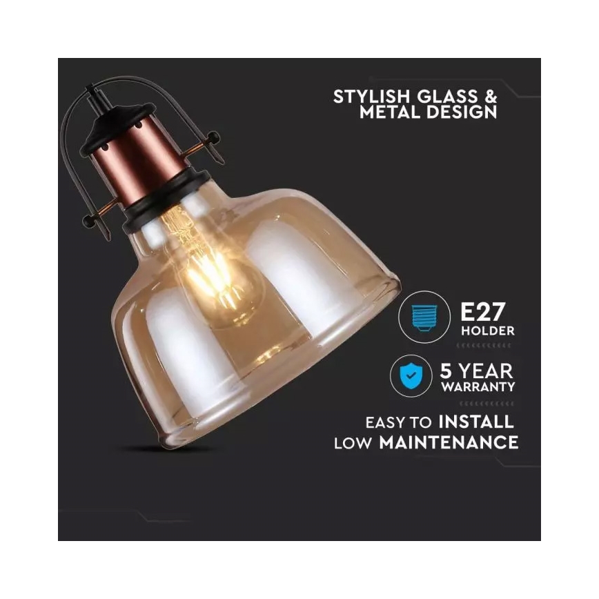 Подвесная люстра 1xE27/60W/230V