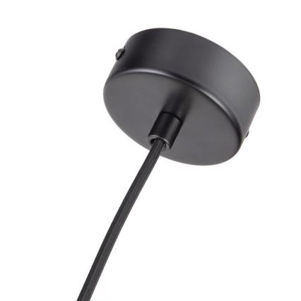 Подвесная люстра 1xGU10/10W/230V пепел/твердая древесина черный