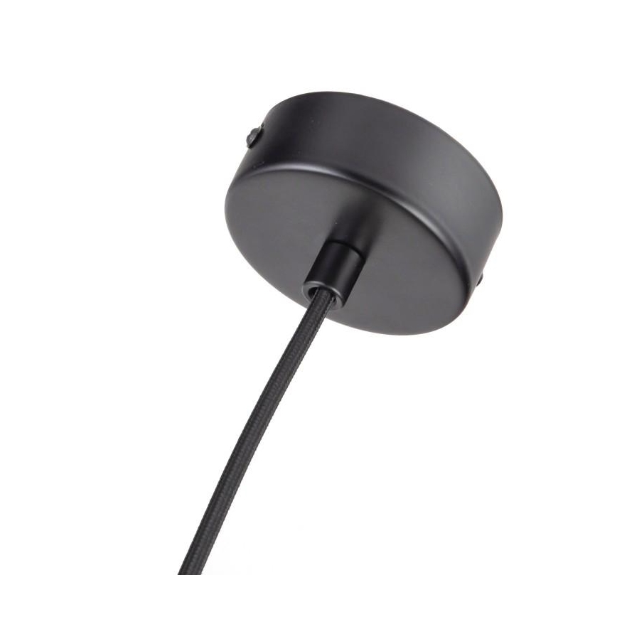 Подвесная люстра 1xGU10/10W/230V пепел/твердая древесина черный