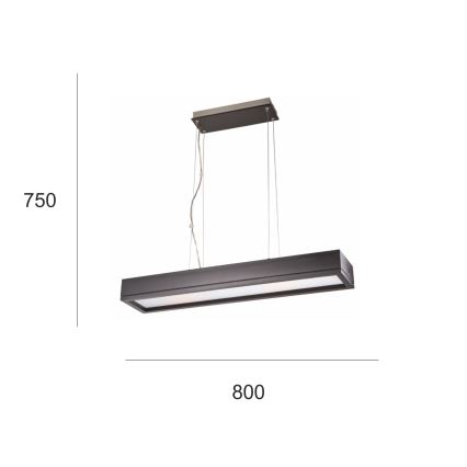 Подвесная люстра AGATA 3xE27/60W/230V