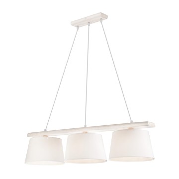 Подвесная люстра AIDA 3xE27/60W/230V дуб - сертифицировано FSC