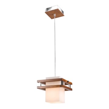 Подвесная люстра ALAN 1xE27/60W/230V бук