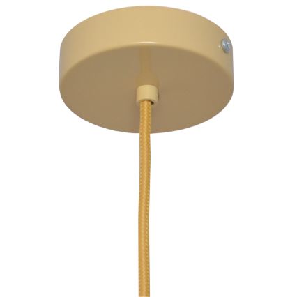 Подвесная люстра ALBA 1xE27/15W/230V диаметр 20 см ротанг