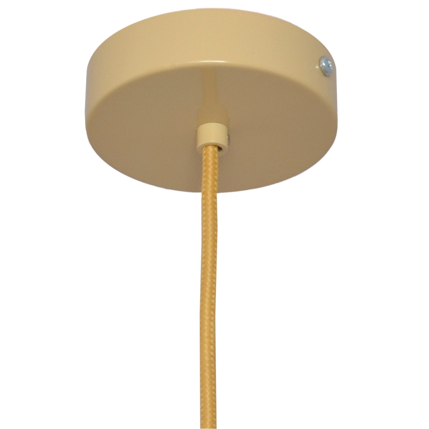 Подвесная люстра ALBA 1xE27/15W/230V диаметр 20 см ротанг