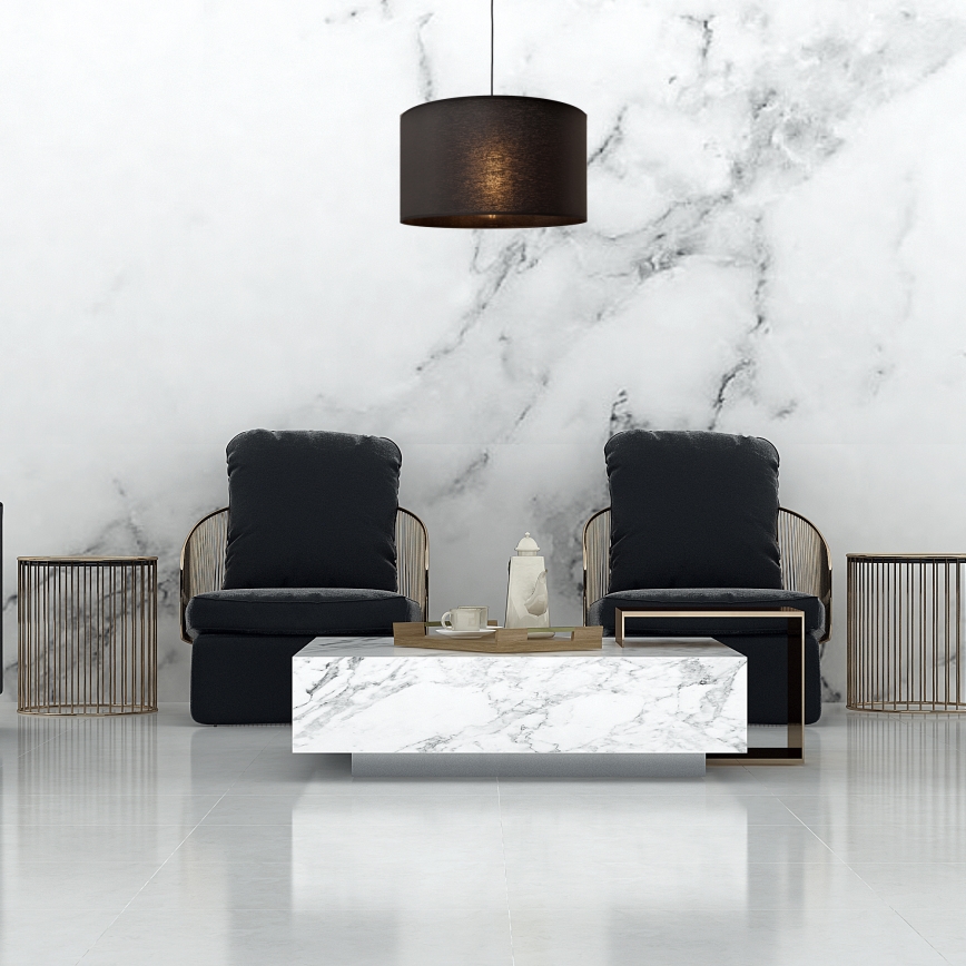 Подвесная люстра ALBA 1xE27/15W/230V диаметр 45 см черный