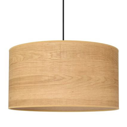 Подвесная люстра ALBA 1xE27/15W/230V диаметр 45 см коричневый/черный