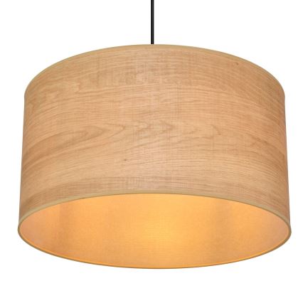 Подвесная люстра ALBA 1xE27/15W/230V диаметр 45 см коричневый/черный
