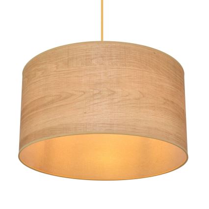 Подвесная люстра ALBA 1xE27/15W/230V диаметр 45 см коричневый