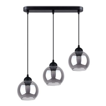 Подвесная люстра ALINO 3xE27/60W/230V черный