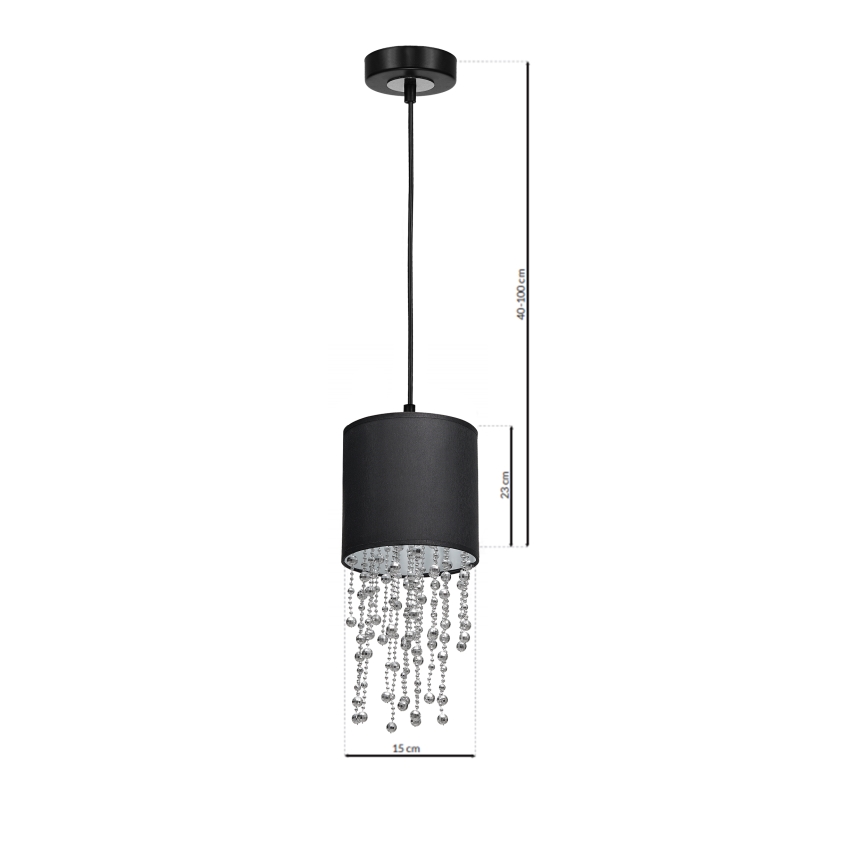 Подвесная люстра ALMERIA 1xE27/60W/230V
