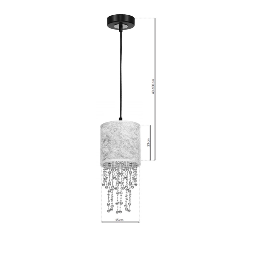 Подвесная люстра ALMERIA 1xE27/60W/230V