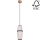 Подвесная люстра AMIGO 1xE27/25W/230V дуб – сертифицировано FSC