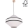 Подвесная люстра AMIGO 1xE27/60W/230V дуб – сертифицировано FSC