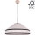 Подвесная люстра AMIGO 1xE27/60W/230V дуб – сертифицировано FSC