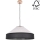 Подвесная люстра AMIGO 1xE27/60W/230V дуб – сертифицировано FSC