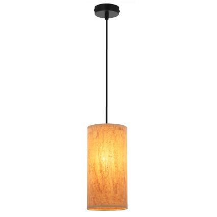 Подвесная люстра ARAGONA 1xE27/60W/230V коричневый