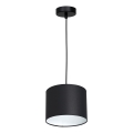 Подвесная люстра ARDEN 1xE27/60W/230V диаметр 18 см черная/белая