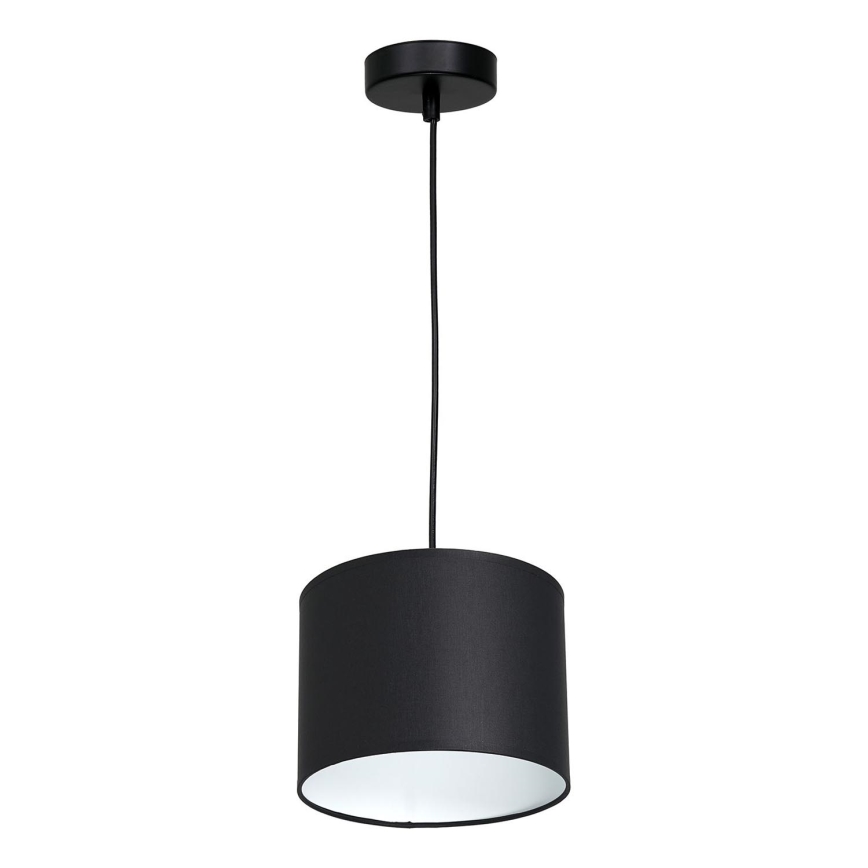 Подвесная люстра ARDEN 1xE27/60W/230V диаметр 18 см черная/белая