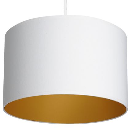 Подвесная люстра ARDEN 1xE27/60W/230V диаметр 25 см белая/золотая