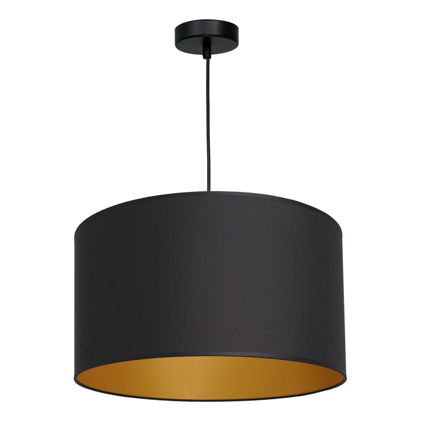 Подвесная люстра ARDEN 1xE27/60W/230V ⌀ 40 cm черная/золотая