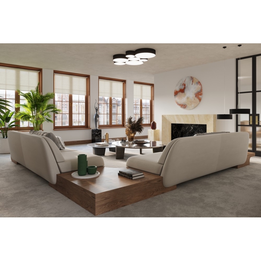Подвесная люстра ARENA 35 2xE27/60W/230V черная