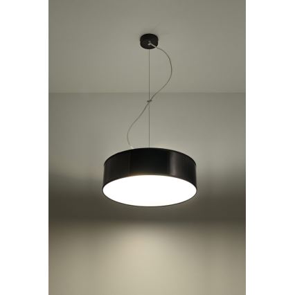 Подвесная люстра ARENA 35 2xE27/60W/230V черная