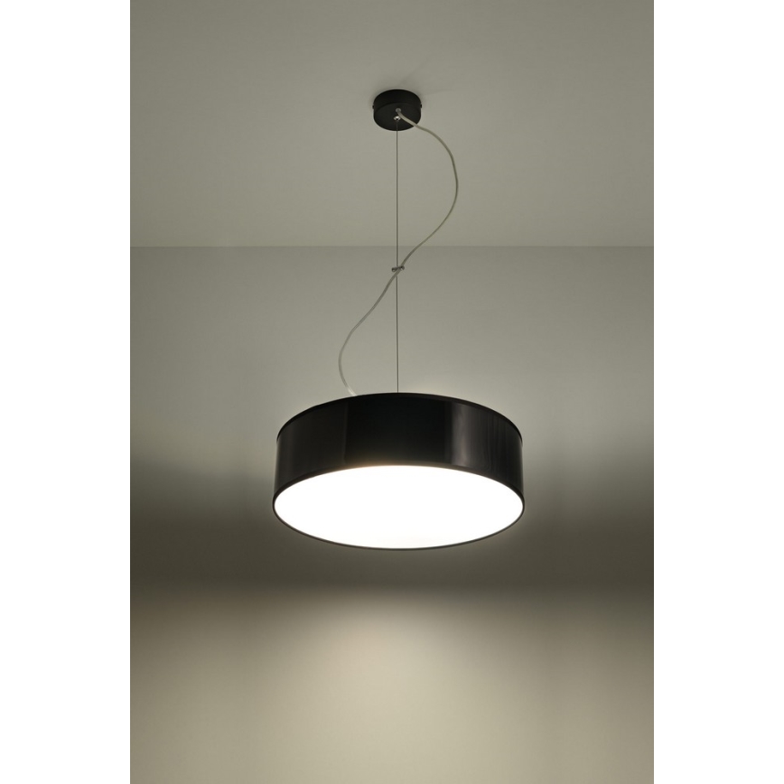Подвесная люстра ARENA 35 2xE27/60W/230V черная