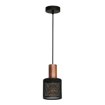 Подвесная люстра ARES BLACK 1xE27/60W/230V