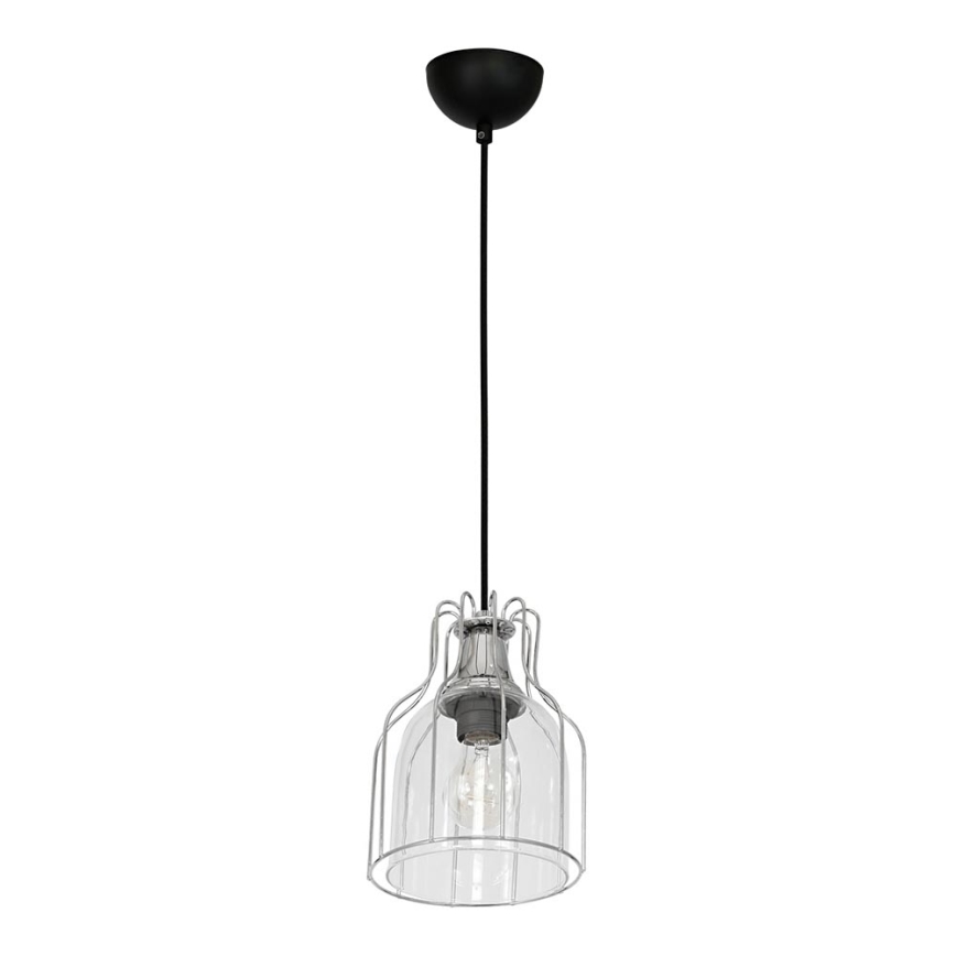 Подвесная люстра ARIA 1xE27/60W/230V серебристый