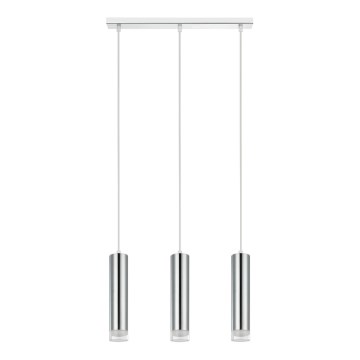 Подвесная люстра ARMIN 3xGU10/10W/230V блестящий хром