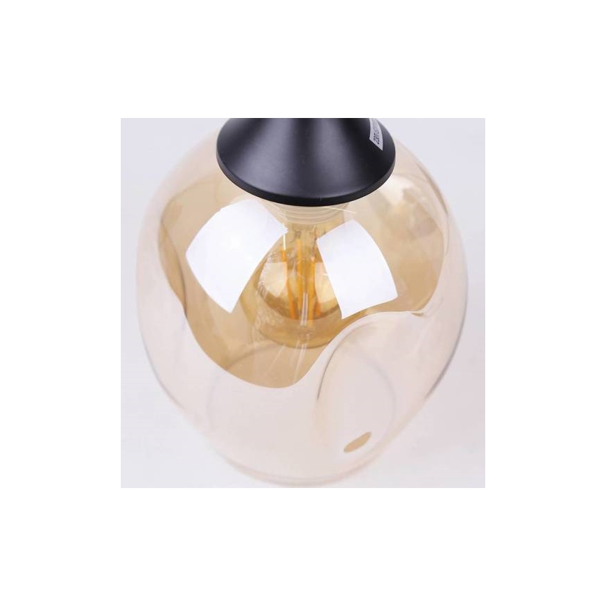 Подвесная люстра ASPA 1xE27/40W/230V черная