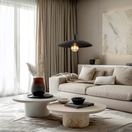 Подвесная люстра ASTRA 1xE27/15W/230V диаметр 41 см черный